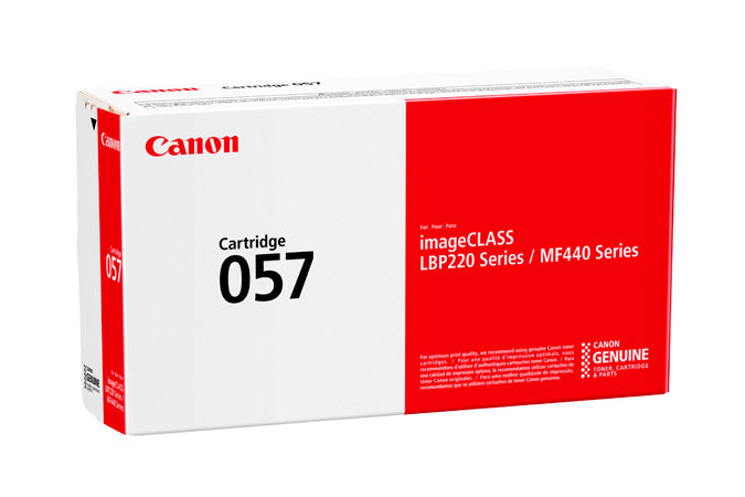 Toner CANON 057 BK - 3, 100 paginas, Negro Toner CANON 057 BK - 3, 100 paginas, Negro